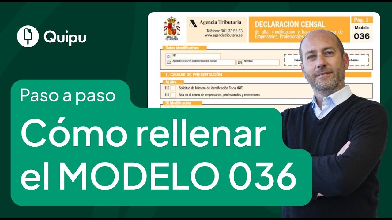 Guía práctica para cumplimentación de los modelos censales 036 y 037